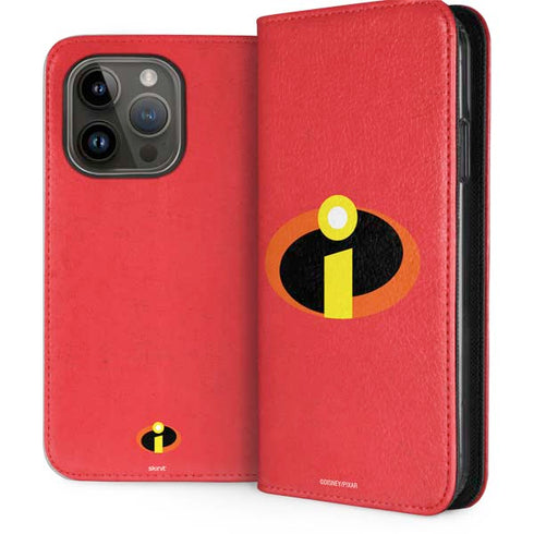 Disney The Incredibles Main Logo iPhone 15 Pro Folio Case